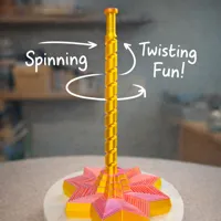 FOR A1 SMALLER 2 COLOR FIDGET - SLOW IT DOWN - 200MM TALL