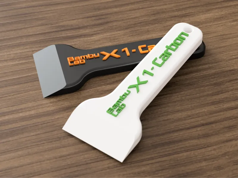 X1 carbon scraper in carbon fiber