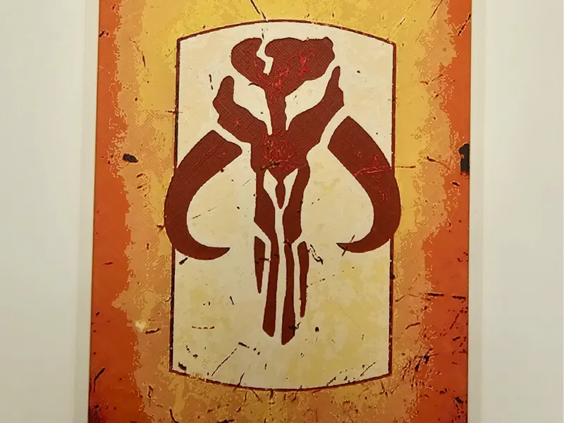 HueForge Bounty Hunter Fan Art