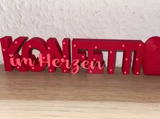 Konfetti im Herzen