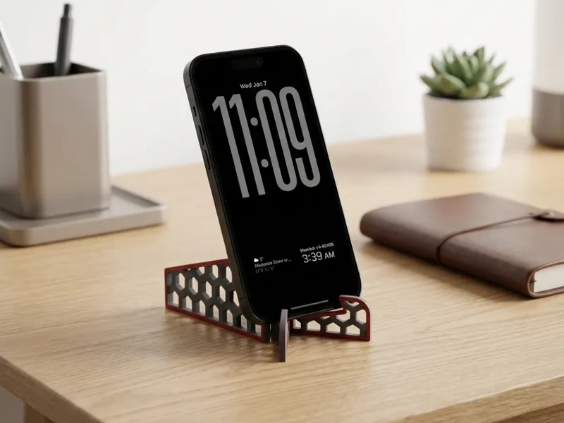 Minimalist Jigsaw Mobile Phone Stand - 30 Min