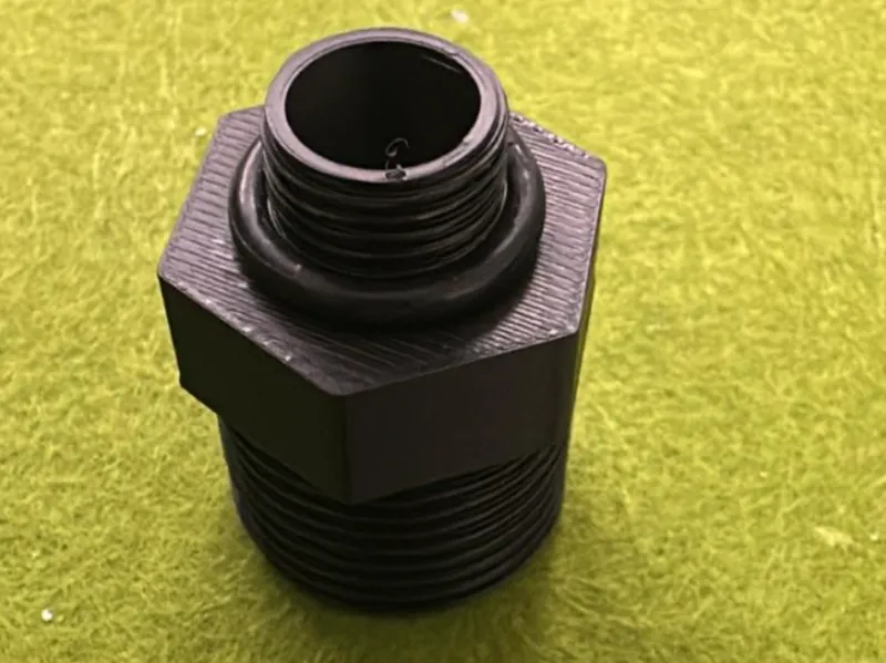Adapter 5/8 Zoll Außengewinde auf M13 Außengewinde