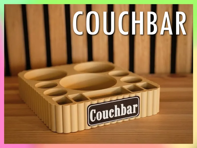Modular Couch Bar - Customizable Snack Organizer