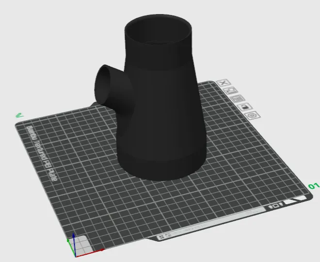 Evolution R255TBL Dust Port Adaptor
