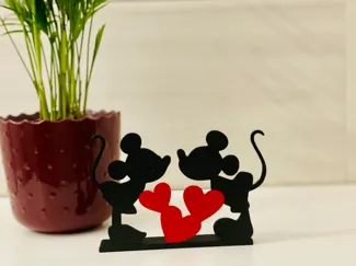 Topolino - Minnie - San Valentino