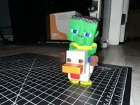 Figurine Zombie Jockey Poulet - Minecraft — photo 9