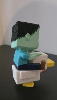 Figurine Zombie Jockey Poulet - Minecraft — photo 6