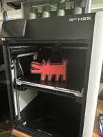 Modello intero no BOX 0.24mm layer, 2 walls, 65% infill