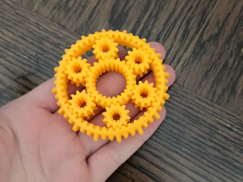 Flush Object-Planetary Spinner