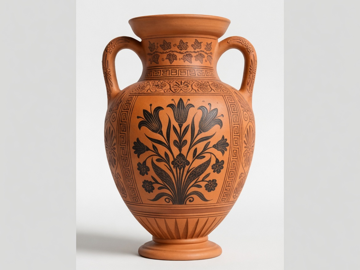 Ancient Greek Amphora Decorative