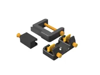 Löthilfe / Kabelhalter mit C-Klemme 80mm PLA