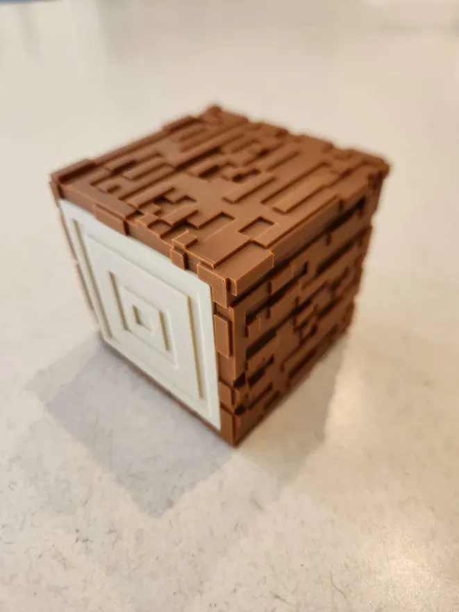 Minecraft 橡木原木盒子 来自 Striderman1 MakerWorld:免费下载 3D 模型
