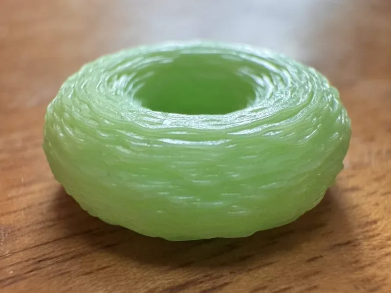 EDC Donut - Glow Zipper Pull for Paracord