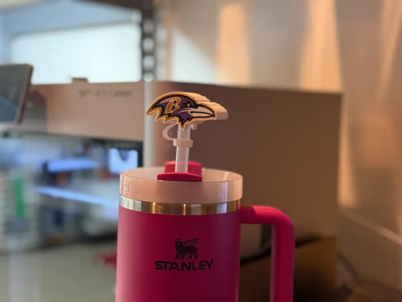 Stanley Baltimore Ravens Straw Topper -  Any Cup