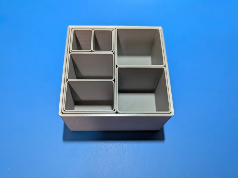 Customizable, Parametric Bin Storage System 