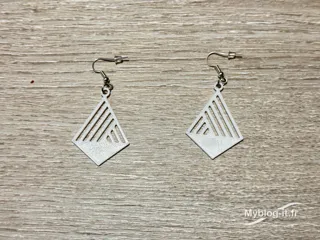 Triangle earring
