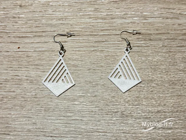 Triangle earring