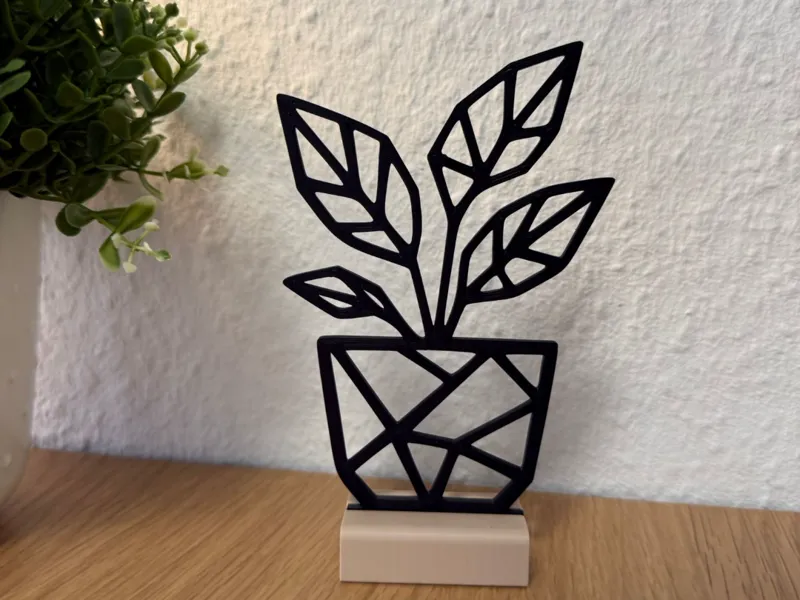 Low Poly Potted Plant