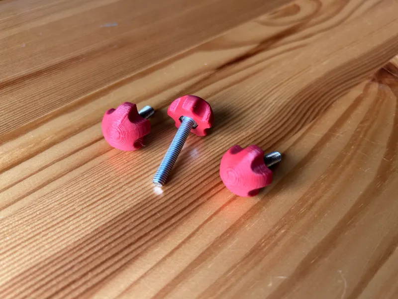 Knob M5 bolts