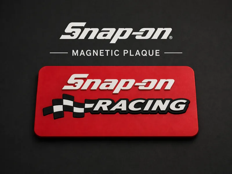 Snap-On Racing Magnetic Plaque