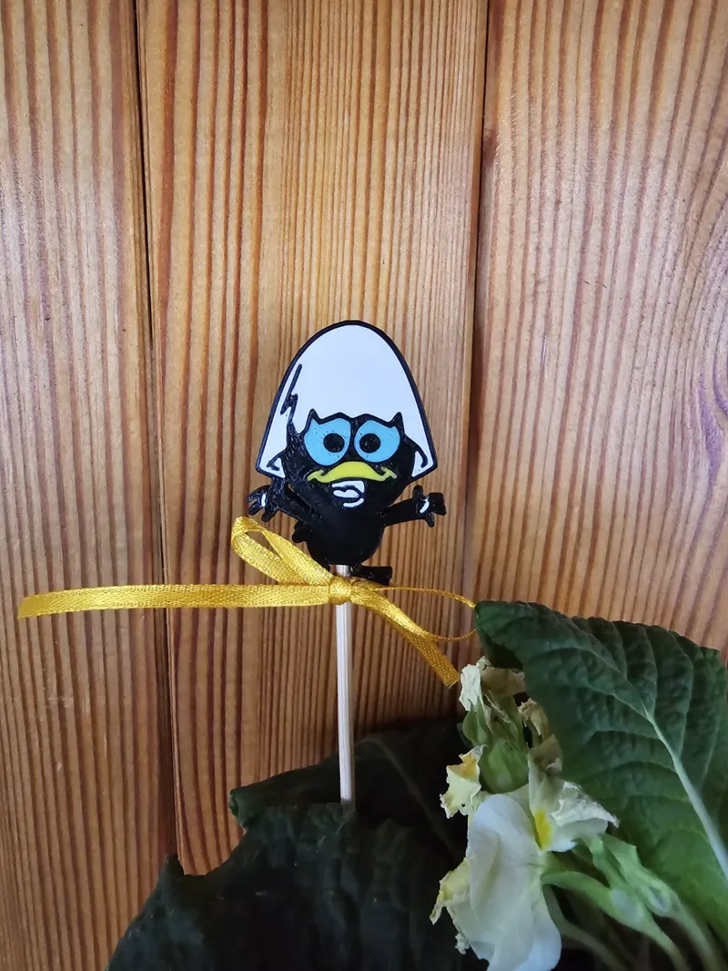 Calimero Easter skewer / Topper