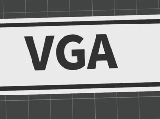 VGA Moped Keychain