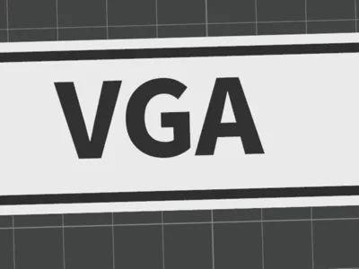 VGA Moped Keychain