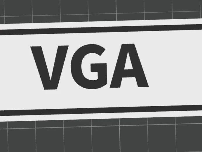 VGA Moped Keychain