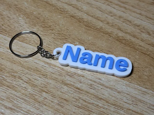 Parametric Name Tag Generator MakerLab Customizer