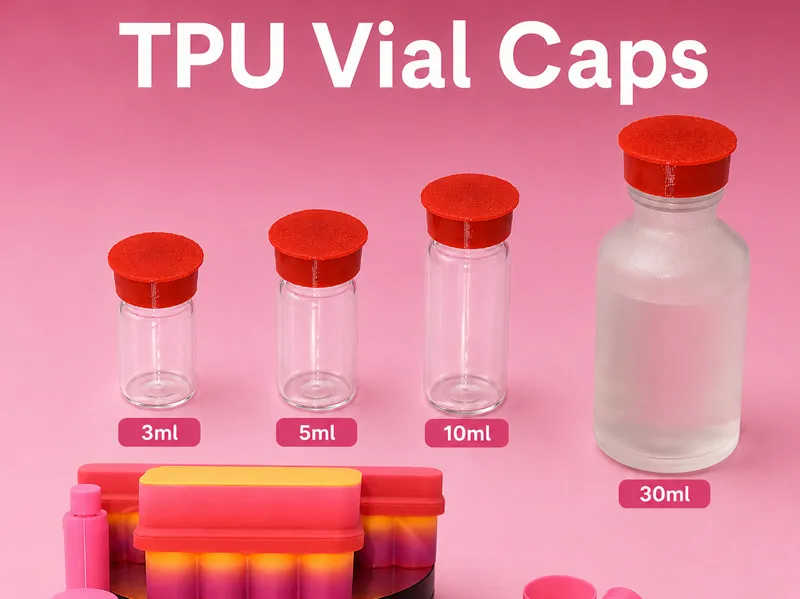 TPU Assorted Vial Caps