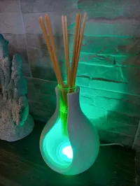 001 LED Lamp & 30mm x 100mm tube , Efficient Infill + Fuzzy