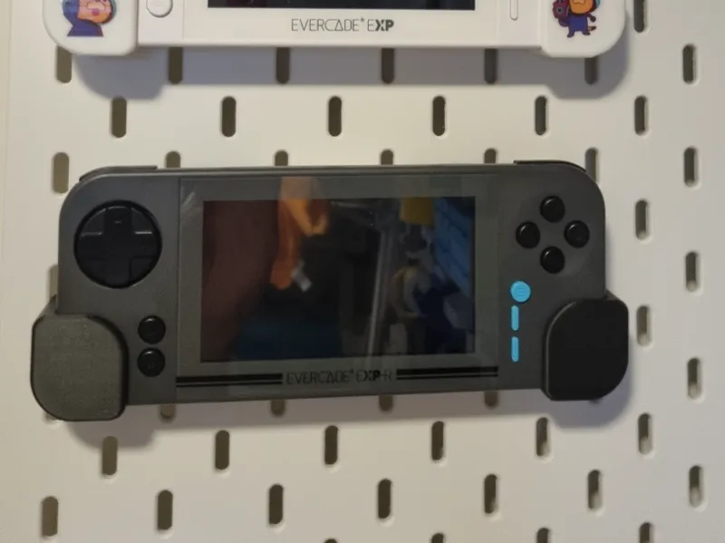 Evercade EXP Ikea Skadis mount