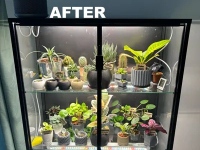 IKEA RUDSTA astragal - plant display case