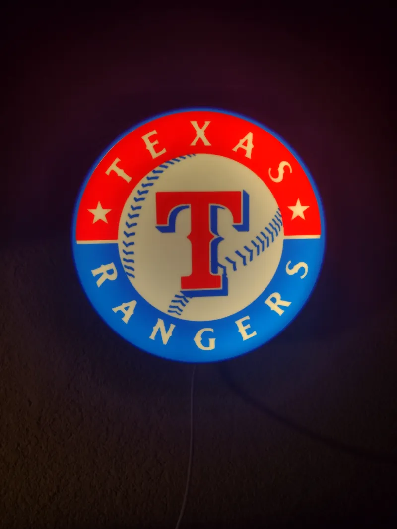 Texas Rangers Lightbox