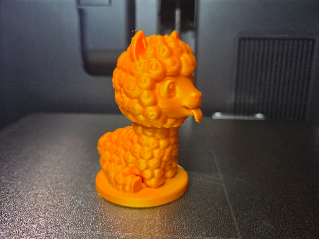 Cheeky Chibi Alpaca Llama Figurine with Tongue Out