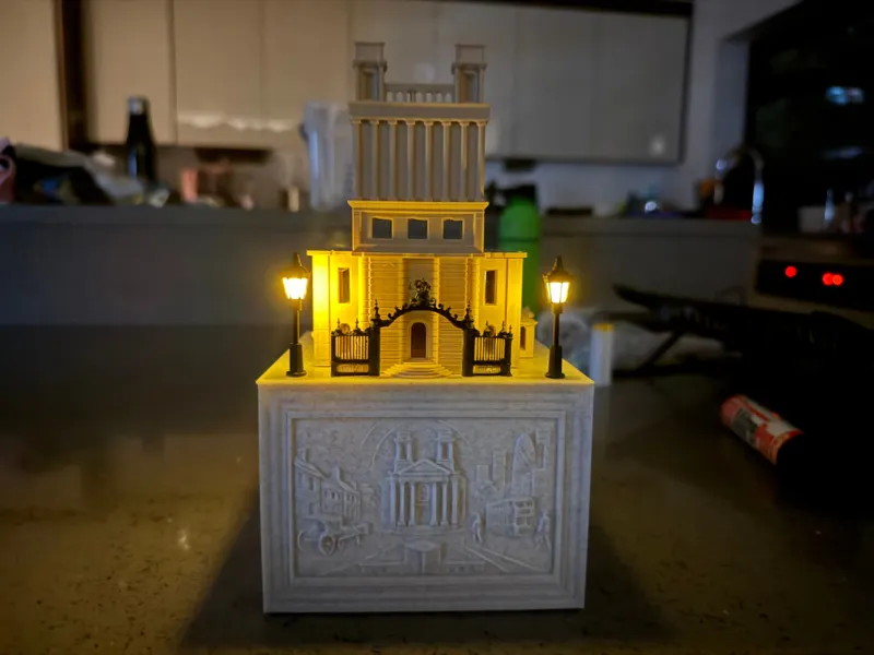St Mary Woolnoth Architectural Model