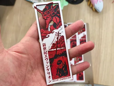 EVA Unit-01 Shinji Ikari atmosphere bookmark