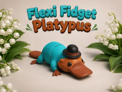 Flexi Fidget Platypus