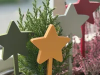 Étoile décorative sur pique — photo 1