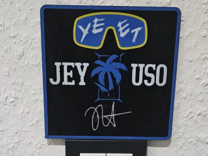 Jey Uso Untersetzer Autogram
