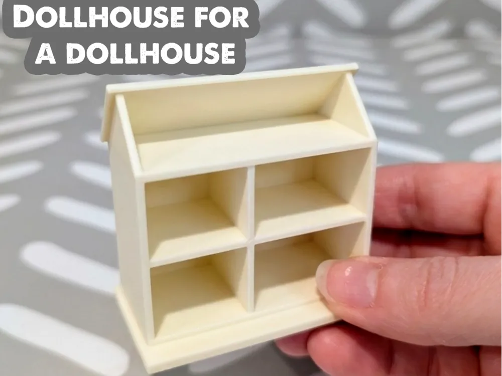 Soporte: Dollhouse for a Dollhouse 1:12 Scale. Referencia del modelo original.