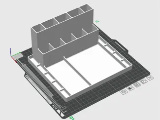Sewing machine organizer