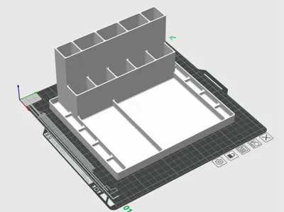 Sewing machine organizer