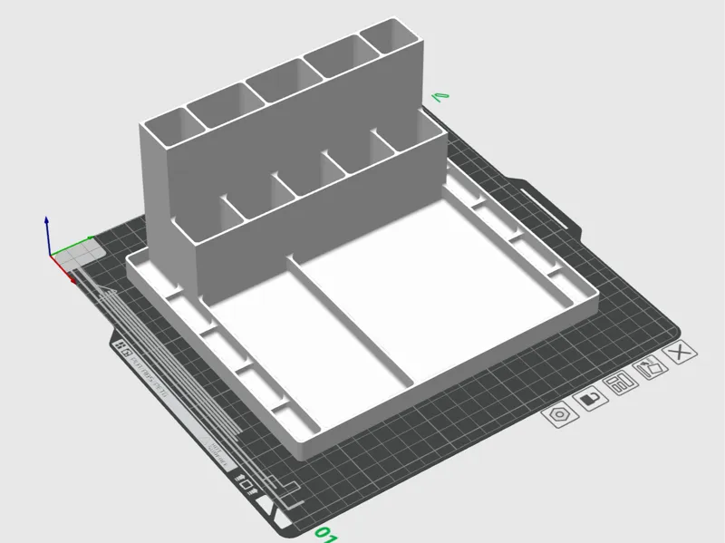 Sewing machine organizer