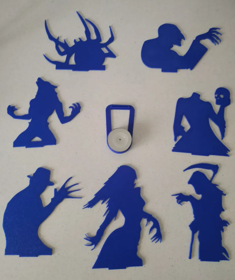 halloween shadow light