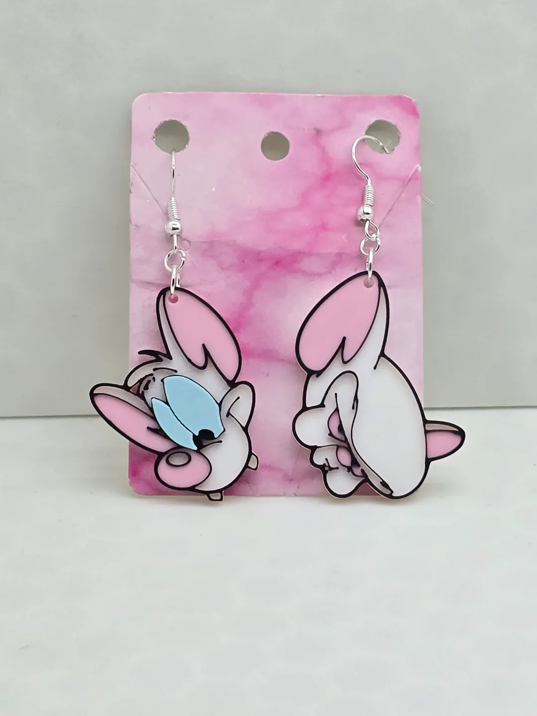 Pinky and the Brain Earrings view 4