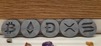 Jetons de caddie crypto-monnaies — photo 4