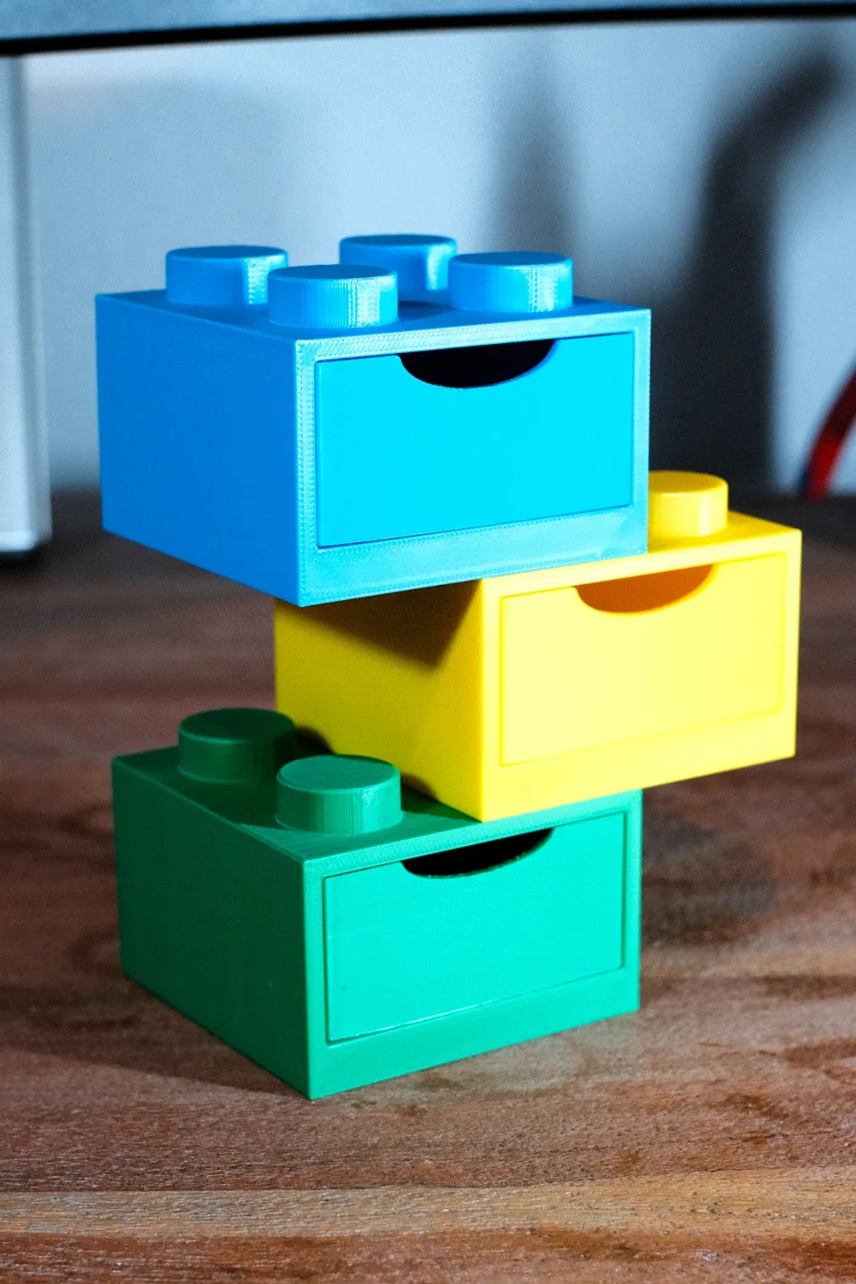 Brick Stackable Desk Boxes by Sakul MakerWorld