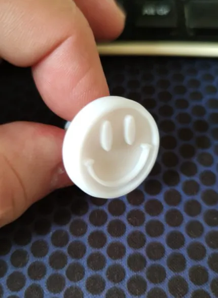 Small smile stamp