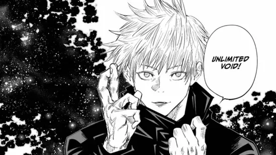Jujustu Kaisen Gojo Unlimited Void